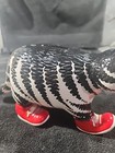 Kliban Cat Coin Bank Red Shoes By Sigma Signed Plug Included 
