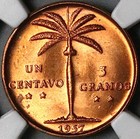 1957 Ngc Ms 65 Dominican Republic 1 Centavo Palm Tree Red Coin Coin  24092901c 