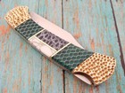 Cowhawk Custom 2 Dot Buck Usa 112 Ranger Lockback Knife Vintage Hunting Knives