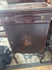 Antique Mahogany Music Cabinet 
