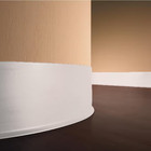 White 4 In  X 1 8 In  X 120 Ft  Vinyl Wall Cove Base Coil