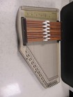 Oscar Schmidt Autoharp 36 String Instrument With Case Vintage White Painted