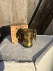 Vintage Miner s Universal Auto Lite Carbide Lamp W original Box - New   Unused  