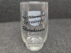 Vintage German Wine Tasting Glass Qualit  tswein Aus Gensingen Rheinhessen Taster