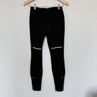 Asics Run Lite Show Tight Small Black Running 2011a906 Zip Ankle Rear Pocket