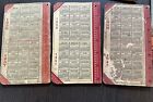1936-1951 Farmer s Pocket Ledgers - John Deere Tractors-indiana  Lot Of  3  Rare