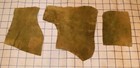  12  Tobacco Deerskin Leather Hides For Native American Craft Beads Laces Bags