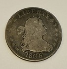 1806 Draped Bust Quarter 25c Rare Early Silver Coin Better Grade