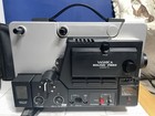 Yashica Sound P820 Movie Projector   8pe-dual 8 Mm Editor Super 8 Film W  Extras