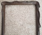 Antique Vintage Art Nouveau Pie Crust 10 X 7  Wood And Gesso Picture Frame