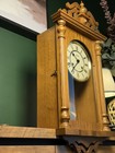 Vintage Hermle German Westminster Chiming Musical Regulator Wooden Wall Clock
