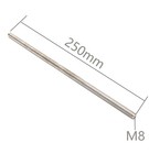 304 Stainless Steel M8x 250mm Fully Threaded Rod Right Hand Threads