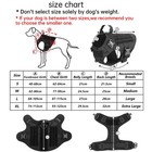 Military Large Dog Harness Collar Leash Bags Patches Set Tactical Dog Vest Set