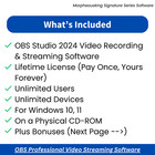Obs Studio Pro 2024 - Video Recording   Live Streaming Screen Recording Software