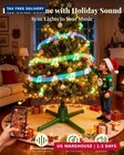 Coolwufan Musical Rotating Christmas Tree Stand With Remote For 9ft Trees