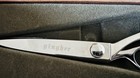 Vintage Chrome Gingher G-7p Pinking Shears In Box Brazil Sewing Crafting