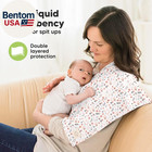 Organic Burp Cloths Baby Boy  Girl - 6-pack Large 100  Cotton Burping Cloths For
