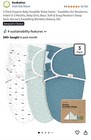 Organic Baby Swaddle Sleep Sacks 3-pack For Newborns 0-3 Months  Soft   Snug