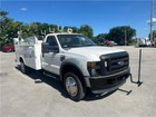 2009 Ford F550 4x4 Utility Service Crane Truck