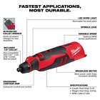 Milwaukee 2525-20 M12 12v Li-ion Cordless Brushless Rotary Tool - Bare Tools