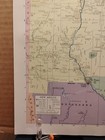 1961 Vintage New Mexico Authentic Atlas Map Life Pictorial Atlas Of The World