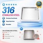 Bestery Rolled Ice Cream Maker  Premium Food Grade 316 10 2  8 3 Inches  White