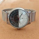 Raketa 24 Hour Automatic Sputnik  Day   Night  Wristwatch Rare Mechanical