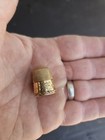 Antique 14k Gold Etched Engraved Thimble Sewing Beaitiful Unique