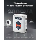 Uimoso Step Down Voltage Converter 2000va Transformer For 220v To 110v Power
