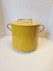 Dansk Kobenstyle Yellow Enamel Stock Pot Dutch Oven France Ihq 8 Qt Lid Two Dots