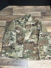 Us Military Sz Medium Short Coat Army Combat Uniform Insect Shield Camo Jacket