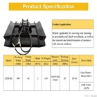 35in Mower Brush Cutter For Agt 1ton Mini Excavators Attachment    12ex-rc