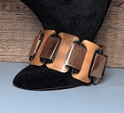 Mid Century Modern Vintage Renoir Copper Link Bracelet Brutalist Style