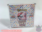 Acrylic Display Case With Magnetic Lid - Pokemon Japanese Standard Booster Box