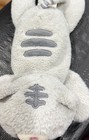 Vintage Gray Cat Plush Stuffed Animal Soft Toy Small 6-14 In Gray white pink 3 