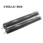 2 Rolls Of 6 Mil Moisture Barrier Polyethylene Underlay Film 4  X 250   1000sf
