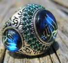 Metaphysical Amhara Overlord Djinn Ring Of Power