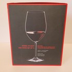 Riedel Vivant 4 Piece Red Wine Crystal Glass Set 19 3 8 Oz  8 7 8  Nib