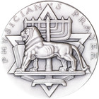 Moses Maimonides Medallic Art Co High Relief 2 26 Oz  999  Silver Medal   W box