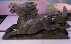 Volcano  Agate Stone Pegasus Winged Horse Carving Figurine Statue  Approx 10 In