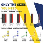 Haisstronica 620pcs Solder Seal Wire Connectors Heat Shrink Waterproof Kit