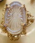 Nwot Vtg Matson Ormolu Gold-plated Soap Dish Ornate Filigree Bird   Dogwood Flo
