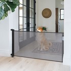 Indoor Outdoor Retractable Baby Dog Safety Gate  Extra Tall Baby Gate pet Gate