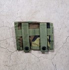 Usmc Fsbe Recon Molle Shotgun Double Pouch M81 Woodland Camo  holds 9x Shells 