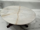 Vintage House Of Miniatures Marble Top Table Dollhouse Miniature Cracked Read