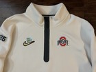 Nike Ohio State Buckeyes 2025 Cfp Media Day Tech Fleece 1 2 Zip Top