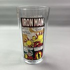 Vandor Marvel Comics The Invincible Iron Man Comic Panel Drinking Glass