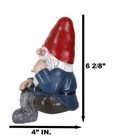 Whimsical Gypsy Life Mr Gnome Dwarf Stoner Smoking Stash Shelf Sitter Figurine