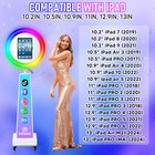 6 In 1 Portable Photobooth Shell Floor Standing Ipad Photo Booth For Wedding