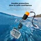 K f Concept 60m Waterproof Case W  Floating Handle Kit For Dji Osmo Action 6